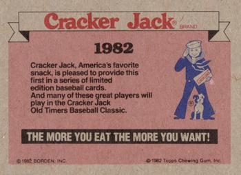 1982 Topps Cracker Jack #NNO National League Back