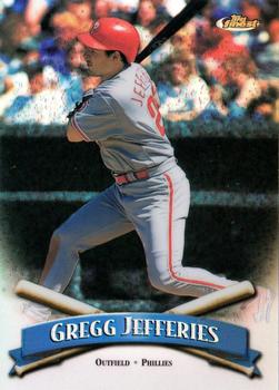 1998 Finest - Refractors #188 Gregg Jefferies Front