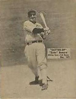 1934-36 Batter-Up (R318) #141 Zeke Bonura Front