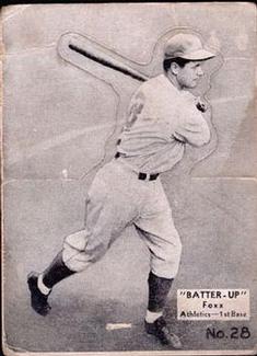 1934-36 Batter-Up (R318) #28 Jimmie Foxx Front