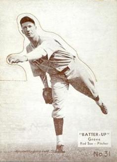 1934-36 Batter-Up (R318) #31 Lefty Grove Front