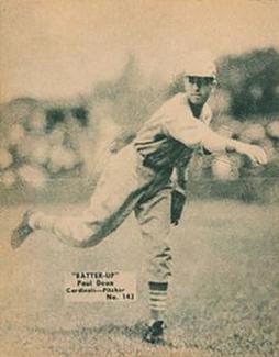 1934-36 Batter-Up (R318) #143 Paul Dean Front