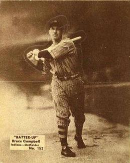 1934-36 Batter-Up (R318) #152 Bruce Campbell Front