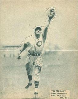 1934-36 Batter-Up (R318) #166 Frank Demaree Front