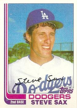 1982 Topps Traded #103T Steve Sax Front