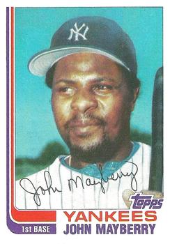 1982 Topps Traded #67T John Mayberry Front