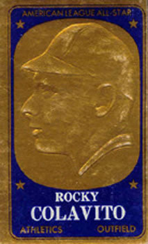 1965 Topps - Embossed #46 Rocky Colavito  Front