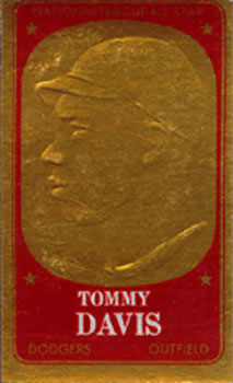 1965 Topps - Embossed #49 Tommy Davis Front