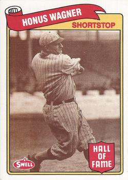 1989 Swell Baseball Greats #4 Honus Wagner Front
