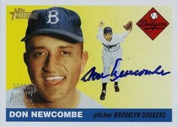 2004 Topps Heritage - Real One Autographs #RO-DN Don Newcombe Front