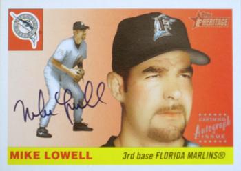 2004 Topps Heritage - Real One Autographs #RO-ML Mike Lowell Front