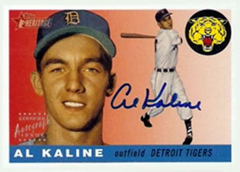 2004 Topps Heritage - Real One Autographs #RO-AK Al Kaline Front