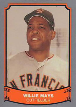 1988 Pacific Legends I #24 Willie Mays Front