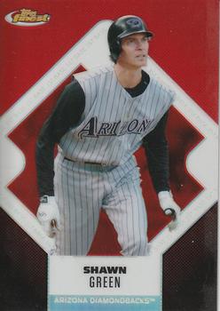 2006 Finest - Refractors #16 Shawn Green Front