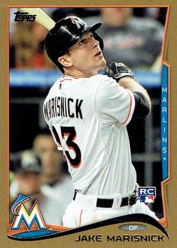 2014 Topps - Gold #45 Jake Marisnick Front