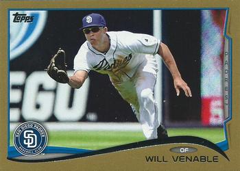 2014 Topps - Gold #64 Will Venable Front