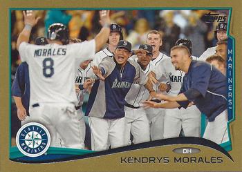 2014 Topps - Gold #156 Kendrys Morales Front