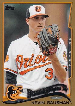 2014 Topps - Gold #190 Kevin Gausman Front