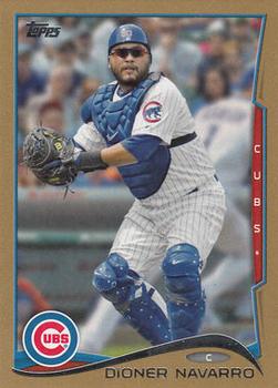 2014 Topps - Gold #211 Dioner Navarro Front