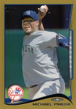 2014 Topps - Gold #553 Michael Pineda Front