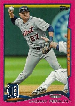 2014 Topps - Pink #2 Jhonny Peralta Front