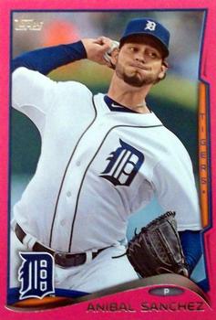 2014 Topps - Pink #81 Anibal Sanchez Front