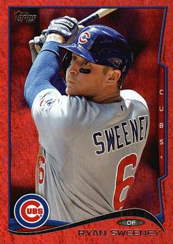 2014 Topps - Red Foil #93 Ryan Sweeney Front