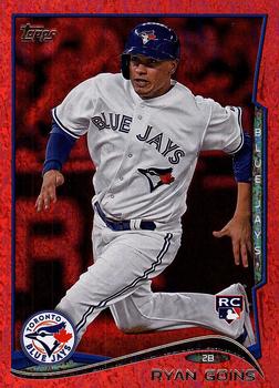 2014 Topps - Red Foil #319 Ryan Goins Front