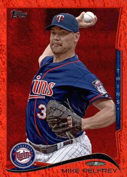 2014 Topps - Red Foil #441 Mike Pelfrey Front