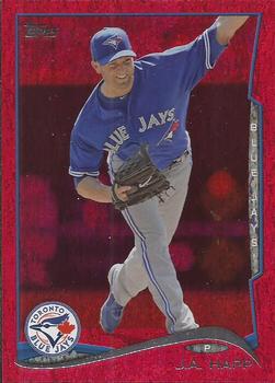 2014 Topps - Red Foil #462 J.A. Happ Front