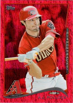 2014 Topps - Red Foil #648 A.J. Pollock Front
