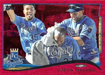 2014 Topps - Red Foil #594 Justin Maxwell Front