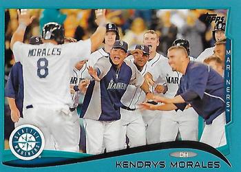 2014 Topps - Blue #156 Kendrys Morales Front
