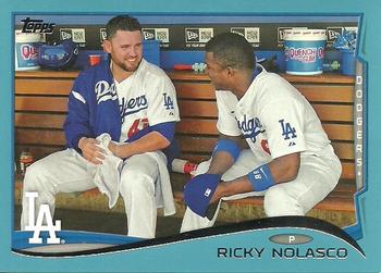 2014 Topps - Blue #193 Ricky Nolasco Front