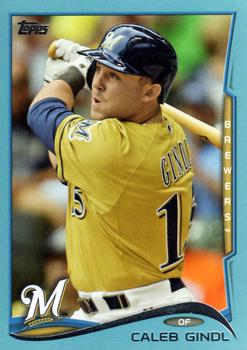 2014 Topps - Blue #472 Caleb Gindl Front