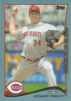 2014 Topps - Blue #505 Homer Bailey Front