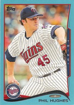 2014 Topps - Blue #541 Phil Hughes Front