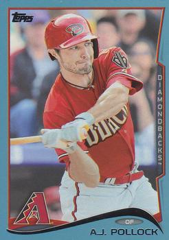 2014 Topps - Blue #648 A.J. Pollock Front