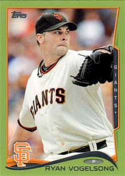 2014 Topps - Green #267 Ryan Vogelsong Front
