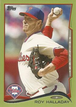 2014 Topps - Green #565 Roy Halladay Front
