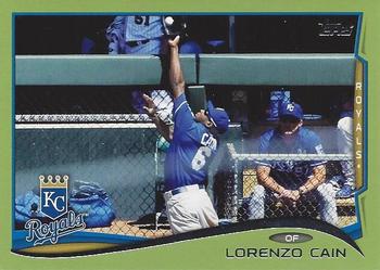 2014 Topps - Green #357 Lorenzo Cain Front