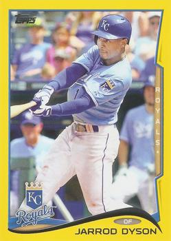 2014 Topps - Yellow #3 Jarrod Dyson Front