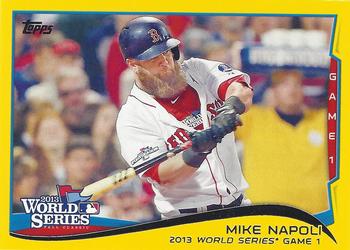 2014 Topps - Yellow #22 Mike Napoli Front