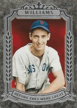 2014 Topps - Before They Were Great #BG-22 Ted Williams Front