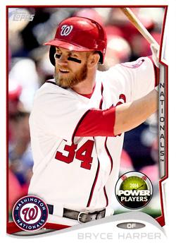 2014 Topps - Power Players #PP-1 Bryce Harper Front