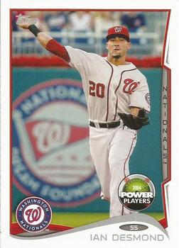 2014 Topps - Power Players #PP-33 Ian Desmond Front