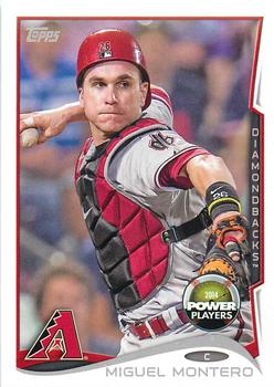 2014 Topps - Power Players #PP-81 Miguel Montero Front