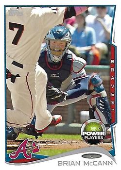 2014 Topps - Power Players #PP-101 Brian McCann Front