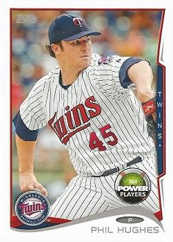 2014 Topps - Power Players #PP-171 Phil Hughes Front