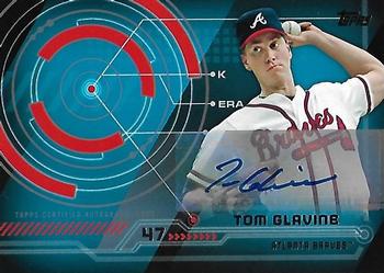 2014 Topps - Trajectory Autographs #TA-TG Tom Glavine Front
